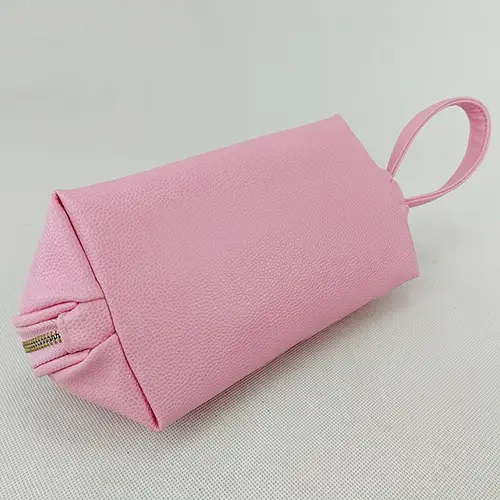 Wholesale Lower Price Portable Bridesmaid Gift Metal Zipper Makeup Storage Cosmetic Pouch Bag